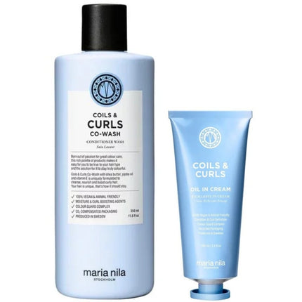 Maria Nila Coils & Curls Leave-In Set - 350+100ml