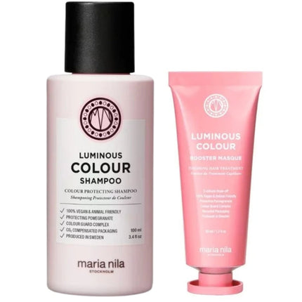 Maria Nila Luminous Colour Booster Travel Set - 100+50ml