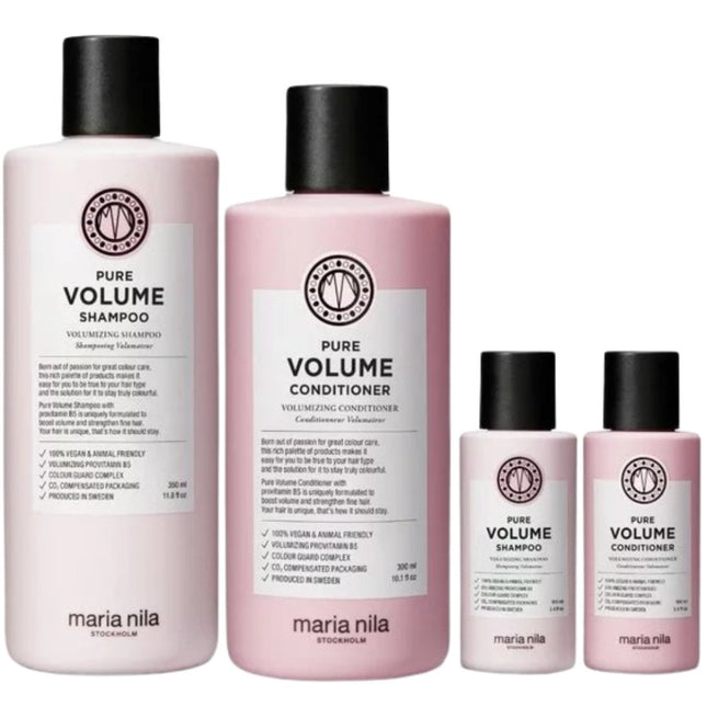 Maria Nila Pure Volume Beauty Set - 350+300+100+100ml