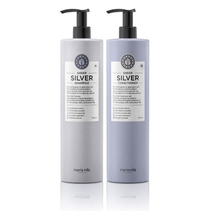 Maria Nila Sheer Silver Care Set XL - 2x1000ml