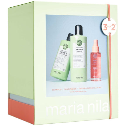 Maria Nila Structure Repair Beauty Box - 350+300+100ml