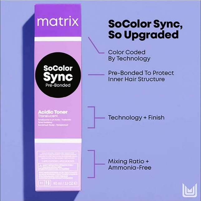 Matrix SoColor Sync Acidic Toner - 90ml