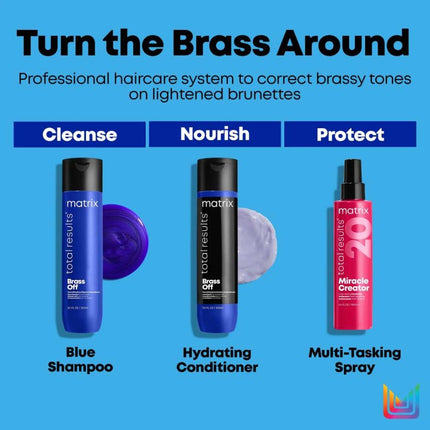 Matrix Turn The Brass Around Gift Set - 300+300+200ml