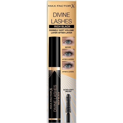 Max Factor Divine Lashes Rich Black Mascara - 8ml