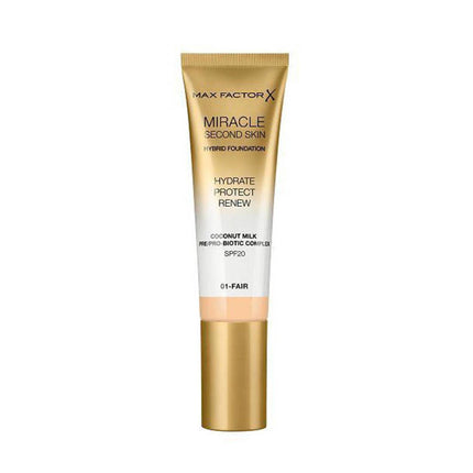 Max Factor Miracle Second Skin Hybrid Foundation - 30ml