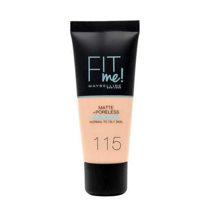 Maybelline Fit Me Matte + Poreless Foundation Tube - 30ml