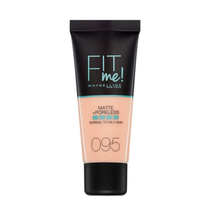 Maybelline Fit Me Matte + Poreless Foundation Tube - 30ml