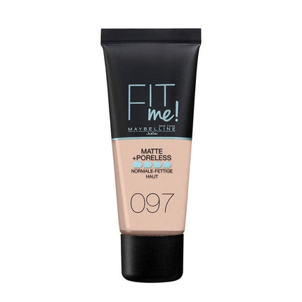 Maybelline Fit Me Matte + Poreless Foundation Tube - 30ml