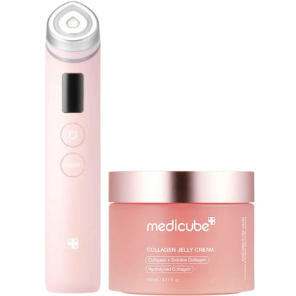 Medicube AGE-R Booster Pro + Collagen Jelly Cream Duo