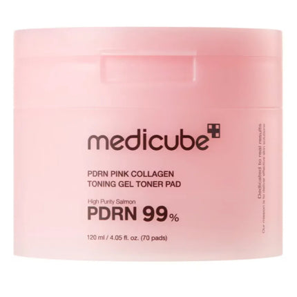 Medicube Pdrn Pink Collagen Toning Gel Toner Pad 70 Pads