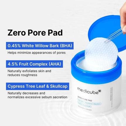 Medicube Zero Pore Pad 2.0 - 70pcs