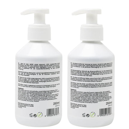 More Haircare The Silver Set - 2x250ml