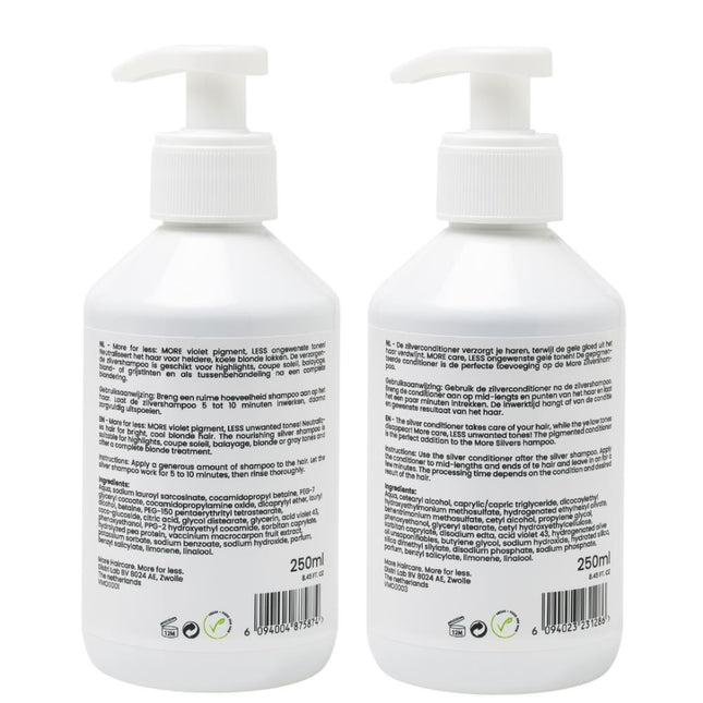 More Haircare The Silver Set - 2x250ml