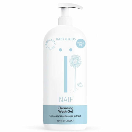 Naïf Baby & Kids Cleaning Wash Gel - 500ml