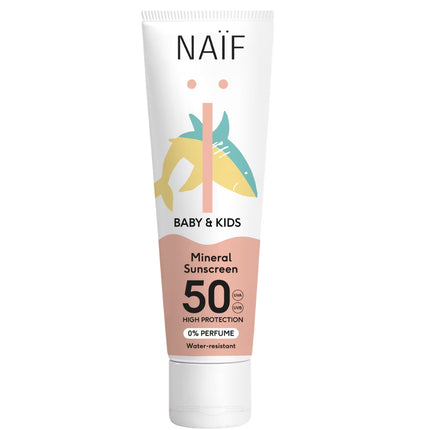 Naïf Baby & Kids Mineral Sunscreen 0% Perfume SPF50