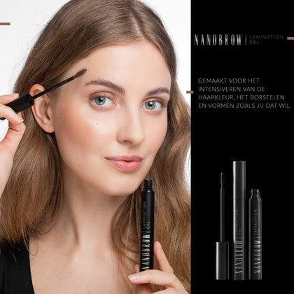 Nanobrow Black Lamination Gel - 7ml