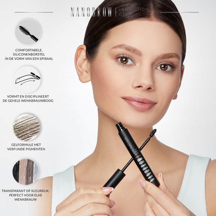 Nanobrow Black Lamination Gel - 7ml