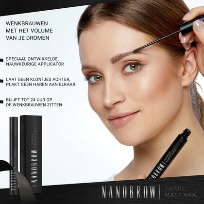 Nanobrow Black Shape Mascara - 7ml