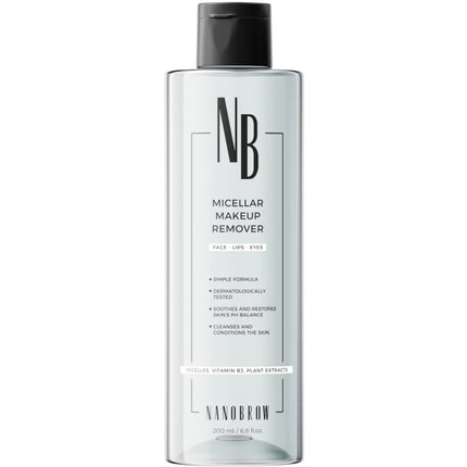 Nanobrow Micellar Makeup Remover - 200ml