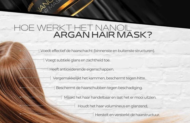 Nanoil Argan Hair Mask - 300ml