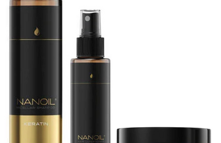 Nanoil Keratin Complete Set - 300+125+300ml