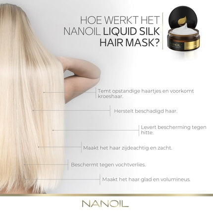 Nanoil Liquid Silk Complete Set - 300+125+300ml