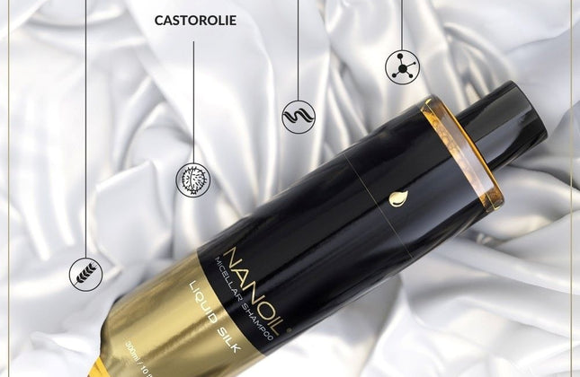 Nanoil Liquid Silk Shampoo - 300ml