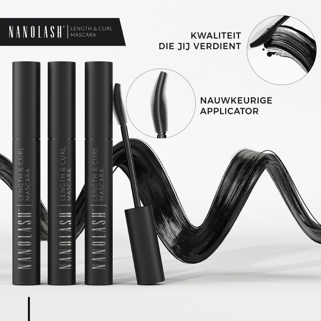 Nanolash Length & Curl Mascara - 10ml