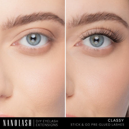 Nanolash Pre-Glued Stick & Go Lashes