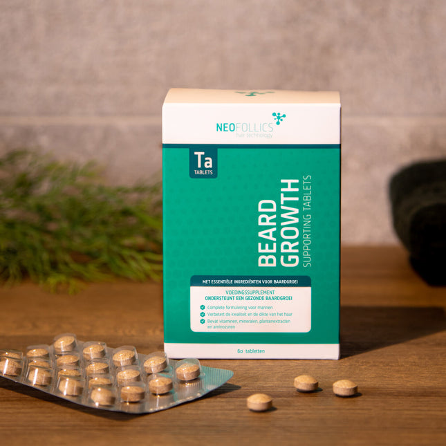 Neofollics Beard Growth Supporting Tablets - 60st