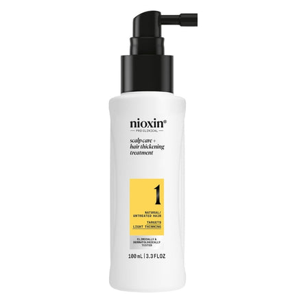 Nioxin System 1 Scalp Light Thinning Treatment  - 100ml