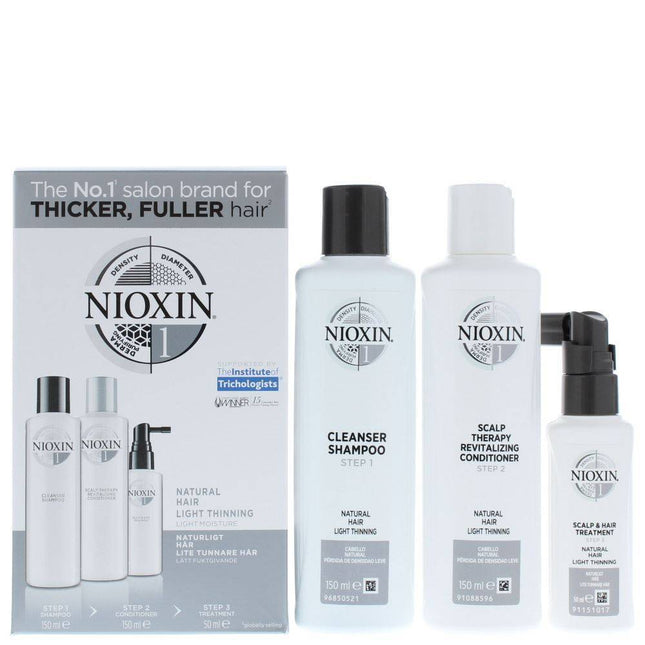 Nioxin System 1 - Trial Kit - 2x150+40ml - Sale