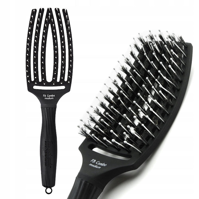 Olivia Garden Finger Brush Combo Medium Haarborstel