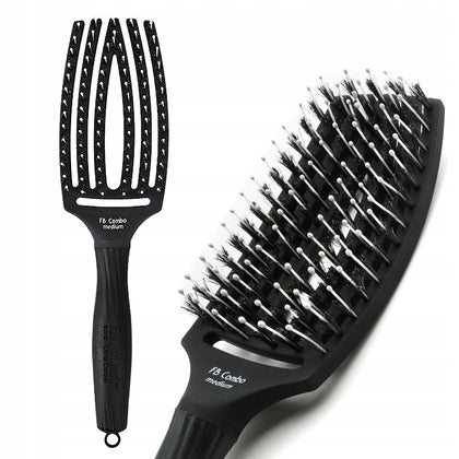 Olivia Garden Finger Brush Combo Medium Haarborstel