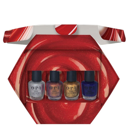 OPI Holiday Collection Nail Lacquer Mini Set - 4x3.75ml