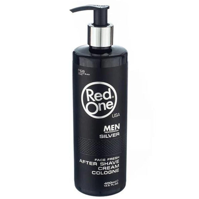 Red One After Shave Cream Cologne Zilver - 400ml