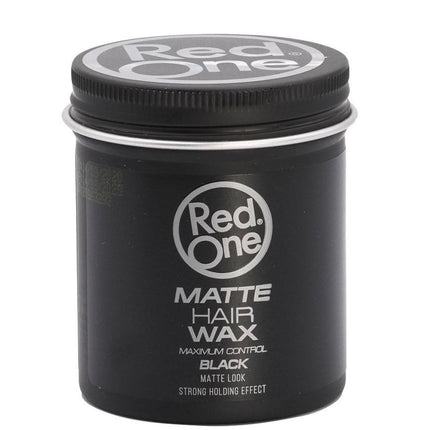 Red One Black Matte Hair Wax - 100ml