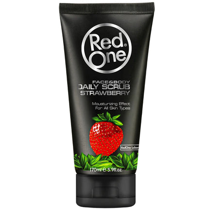 Red One Face & Body Daily Scrub Strawberry - 170ml