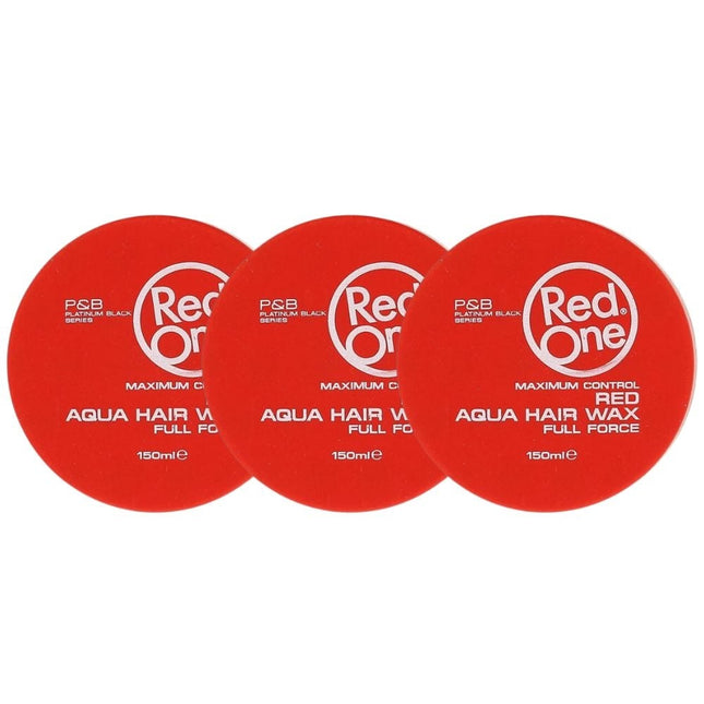 Red One Full Force Aqua Wax Rood 3-pack - 3X150ml