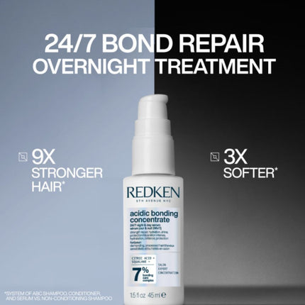 Redken Acidic Bonding 24/7 Serum Set - 2x300+100ml