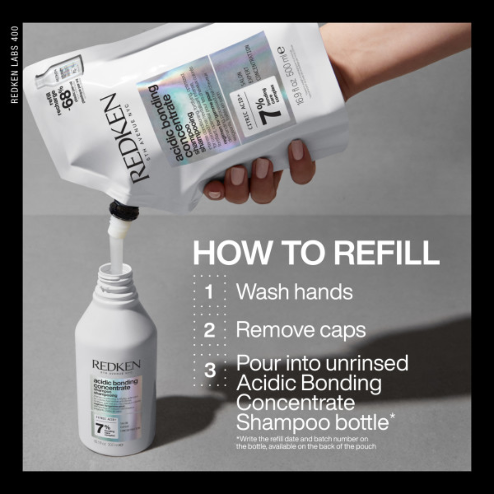 Redken Acidic Bonding Concentrate Shampoo Refill  - 500ml