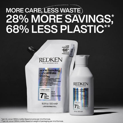 Redken Acidic Bonding Concentrate Shampoo Refill  - 500ml