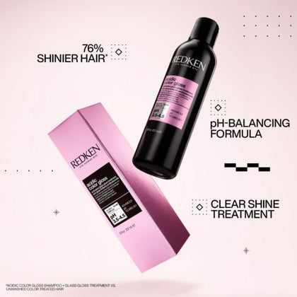 Redken Acidic Color Gloss Activated Glass Gloss Treatment Masker - 237ml