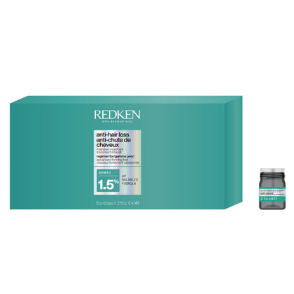 Redken Acidic Grow Full System Aminexil Anti-Hairloss Intensive Treatment - 10x6ml