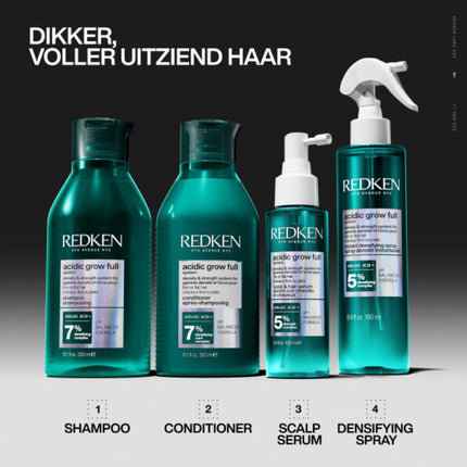 Redken Acidic Grow Full System Shampoo - 300ml