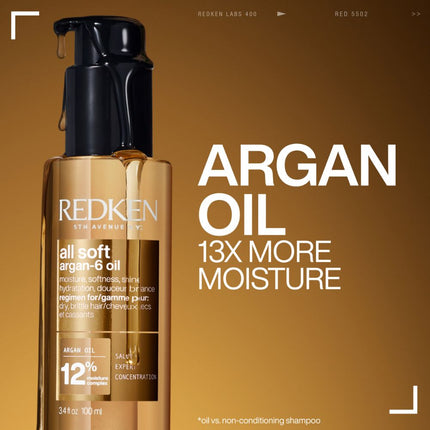 Redken All Soft Argan-6 Oil - 100ml