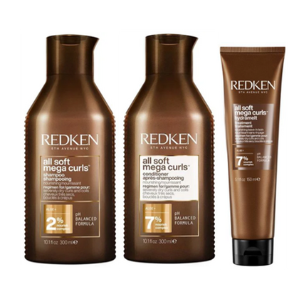 Redken All Soft Mega Curls Luxe Set - 2x300ml+150ml