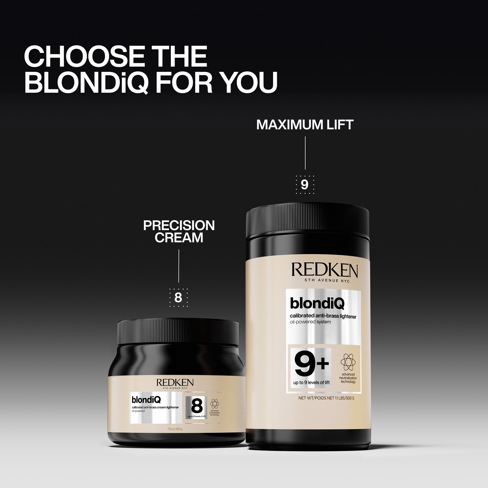 Redken BlondiQ 8 Lightner - 500gram