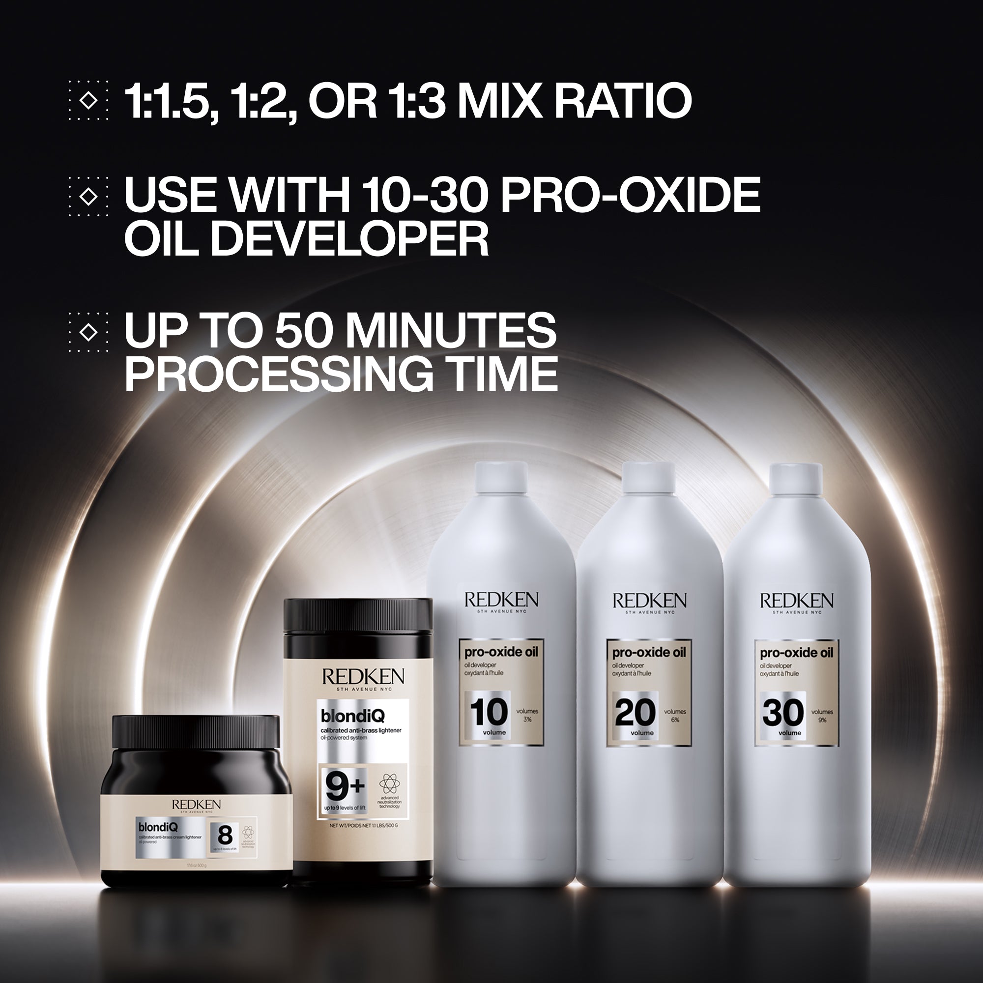 Redken BlondiQ 8 Lightner - 500gram