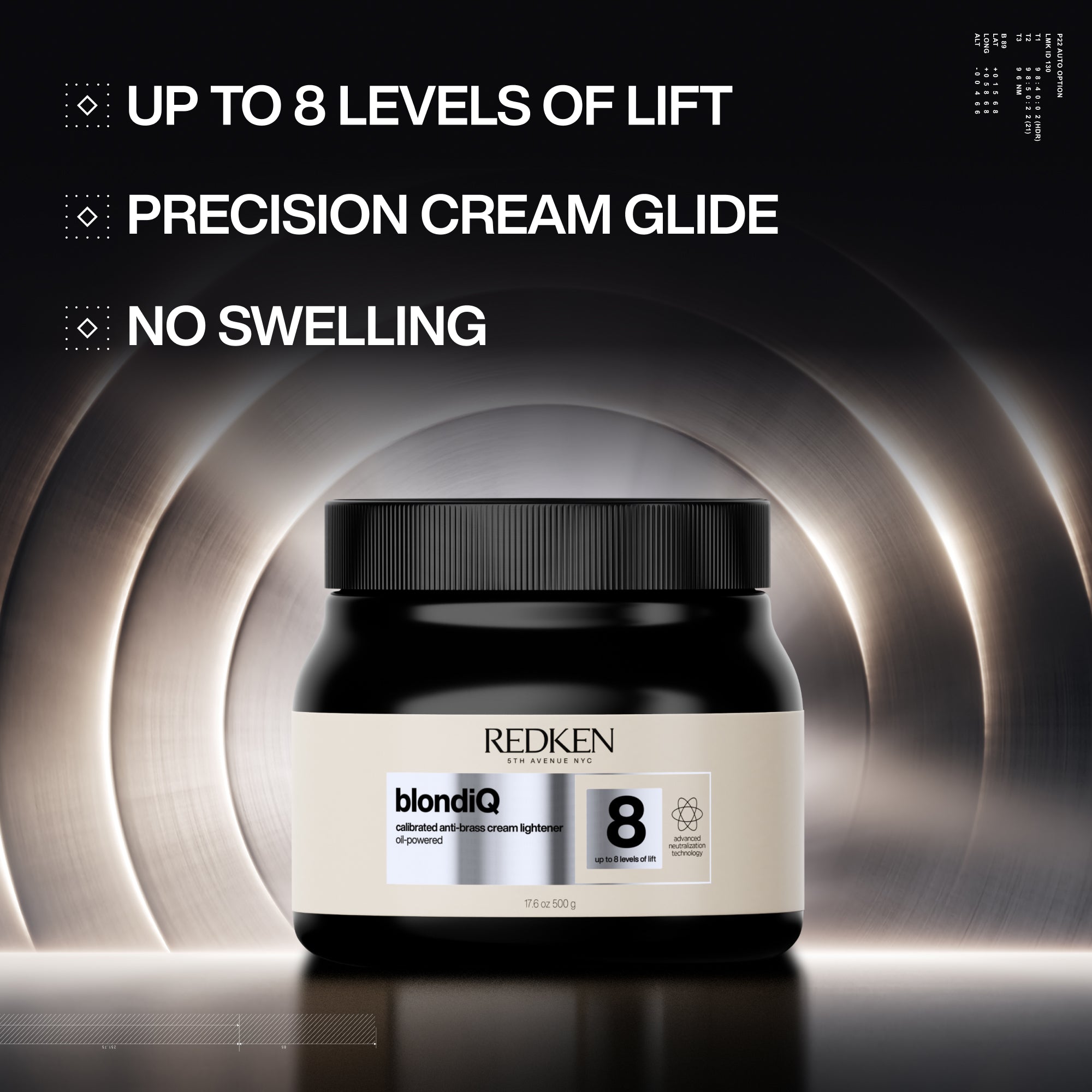 Redken BlondiQ 8 Lightner - 500gram